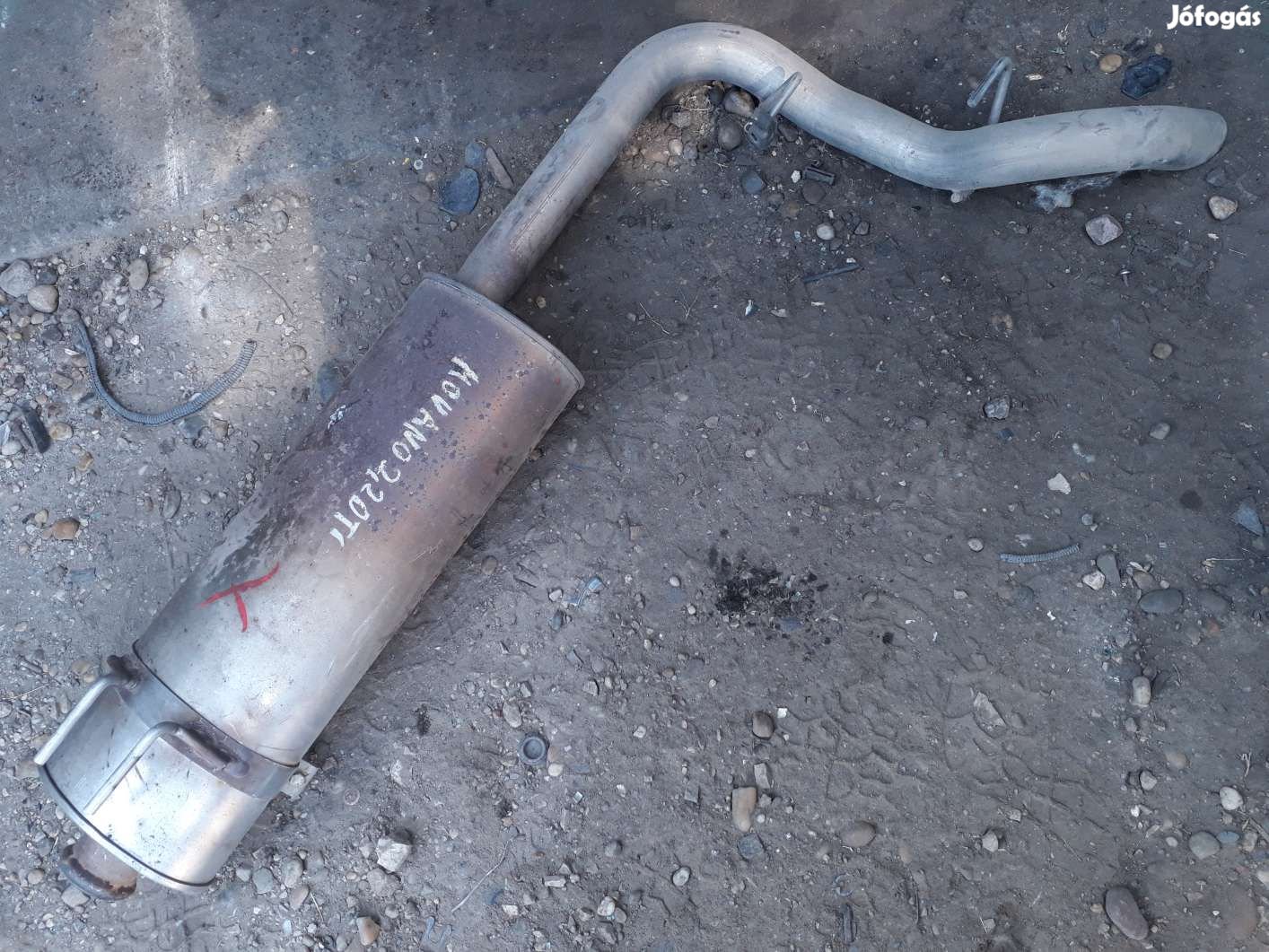 Opel Movano Kipufogó Hátsó Dob