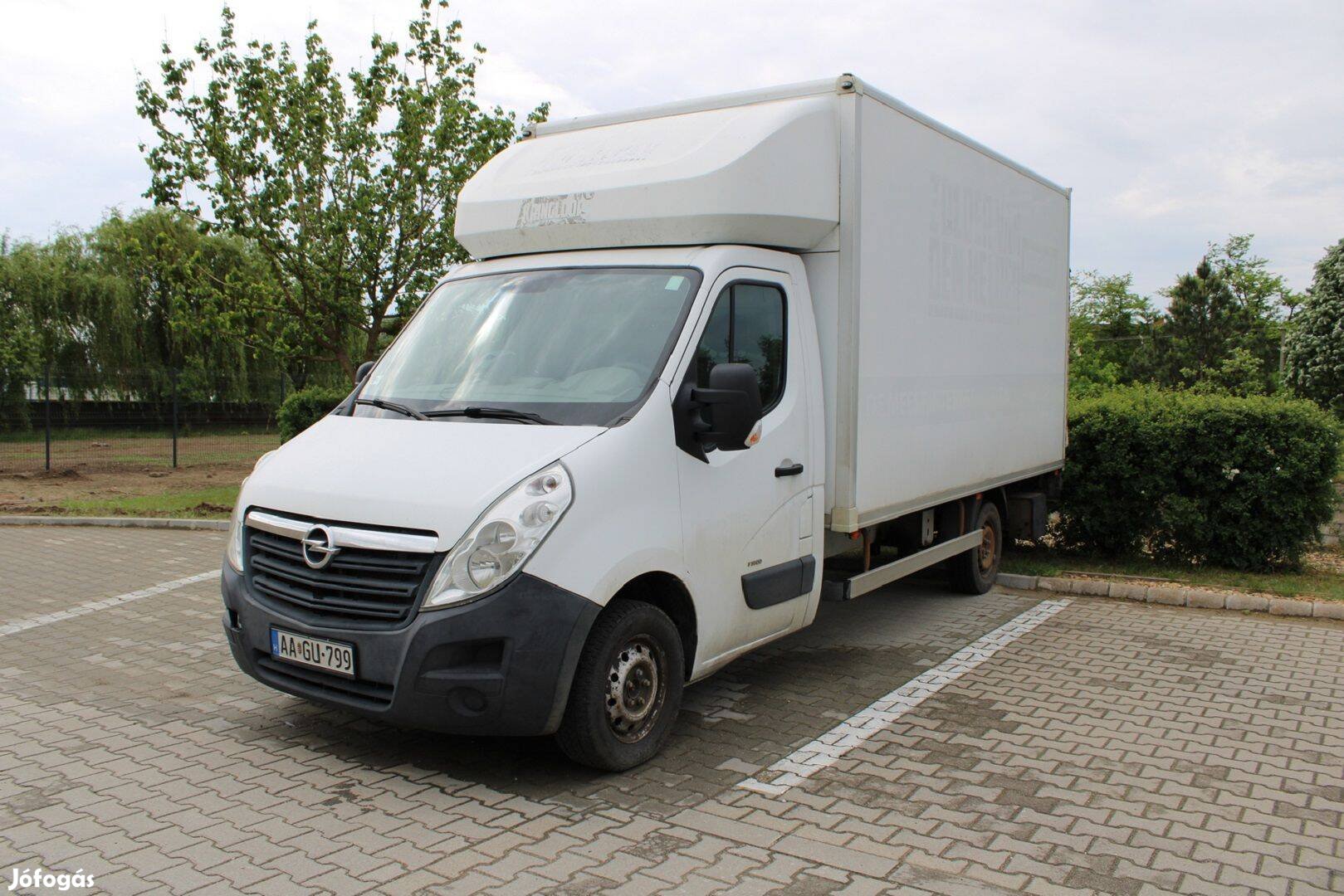 Opel Movano emelőhátfalas, kétajtós
