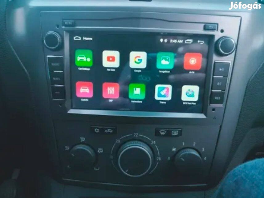 Opel Multimédia Android GPS Carplay Rádió Tolatókamerával