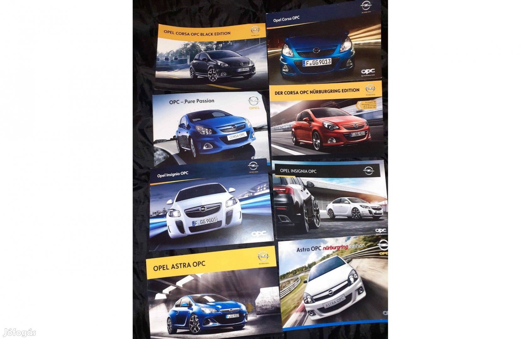 Opel OPC prospektusok Német nyelven