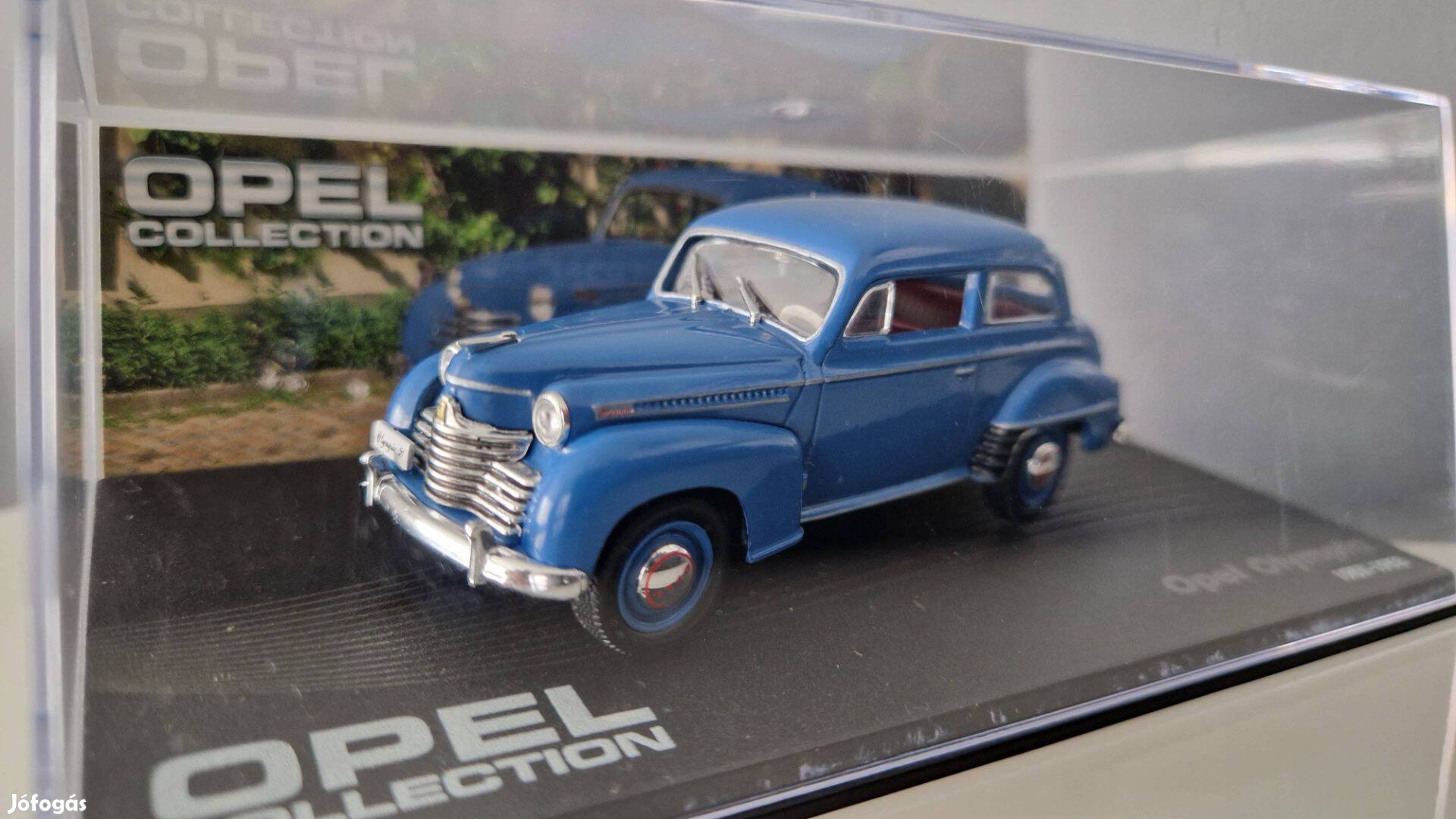 Opel Olympia 1:43 1/43 modell Collection kisautó Altaya