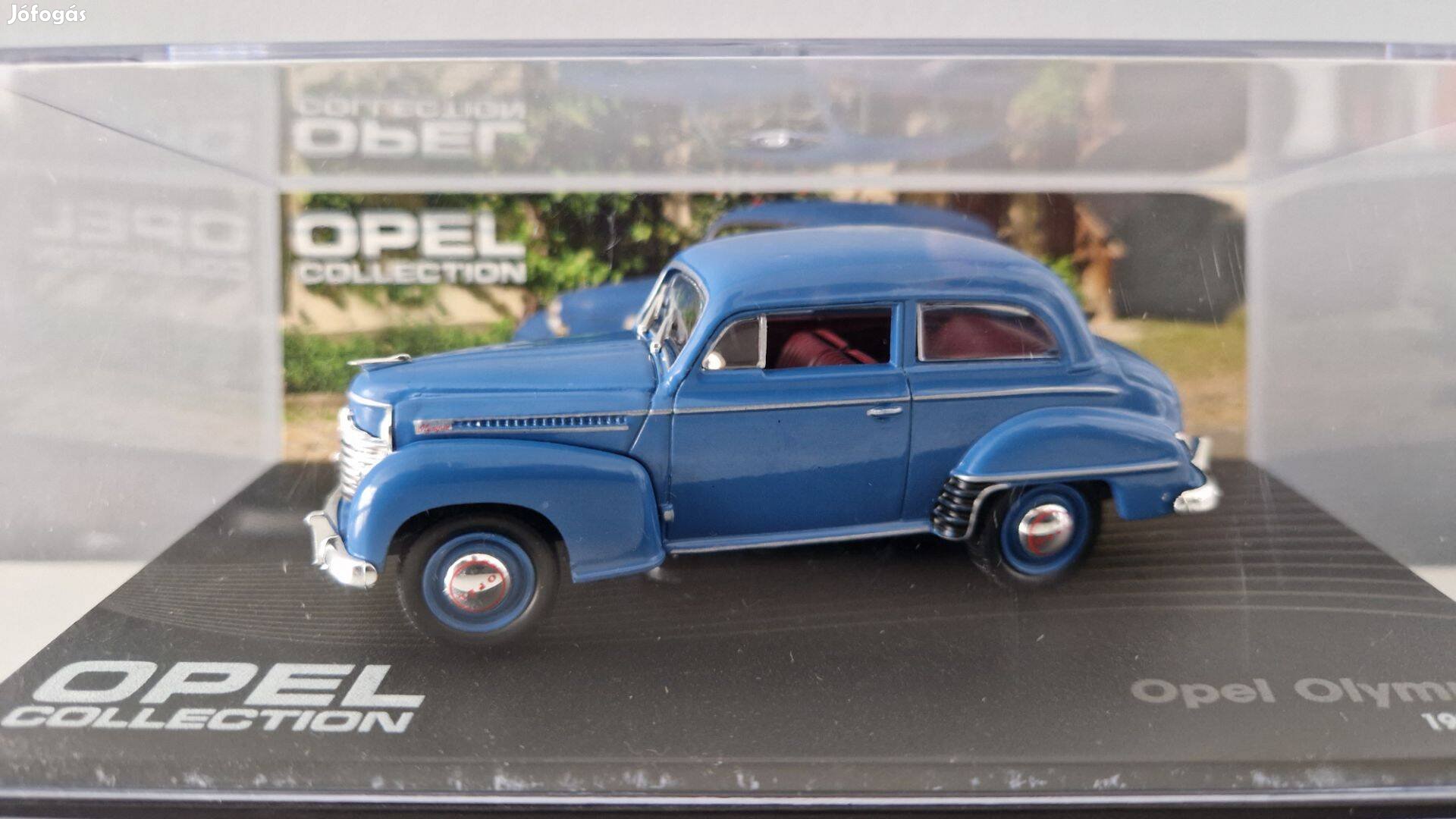 Opel Olympia 1:43 1/43 modell Collection kisautó Altaya