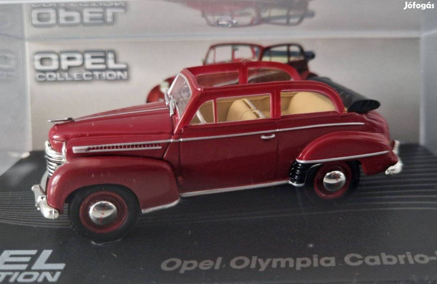 Opel Olympia Cabrio Limousine 1:43 1/43 modell Collection kisautó