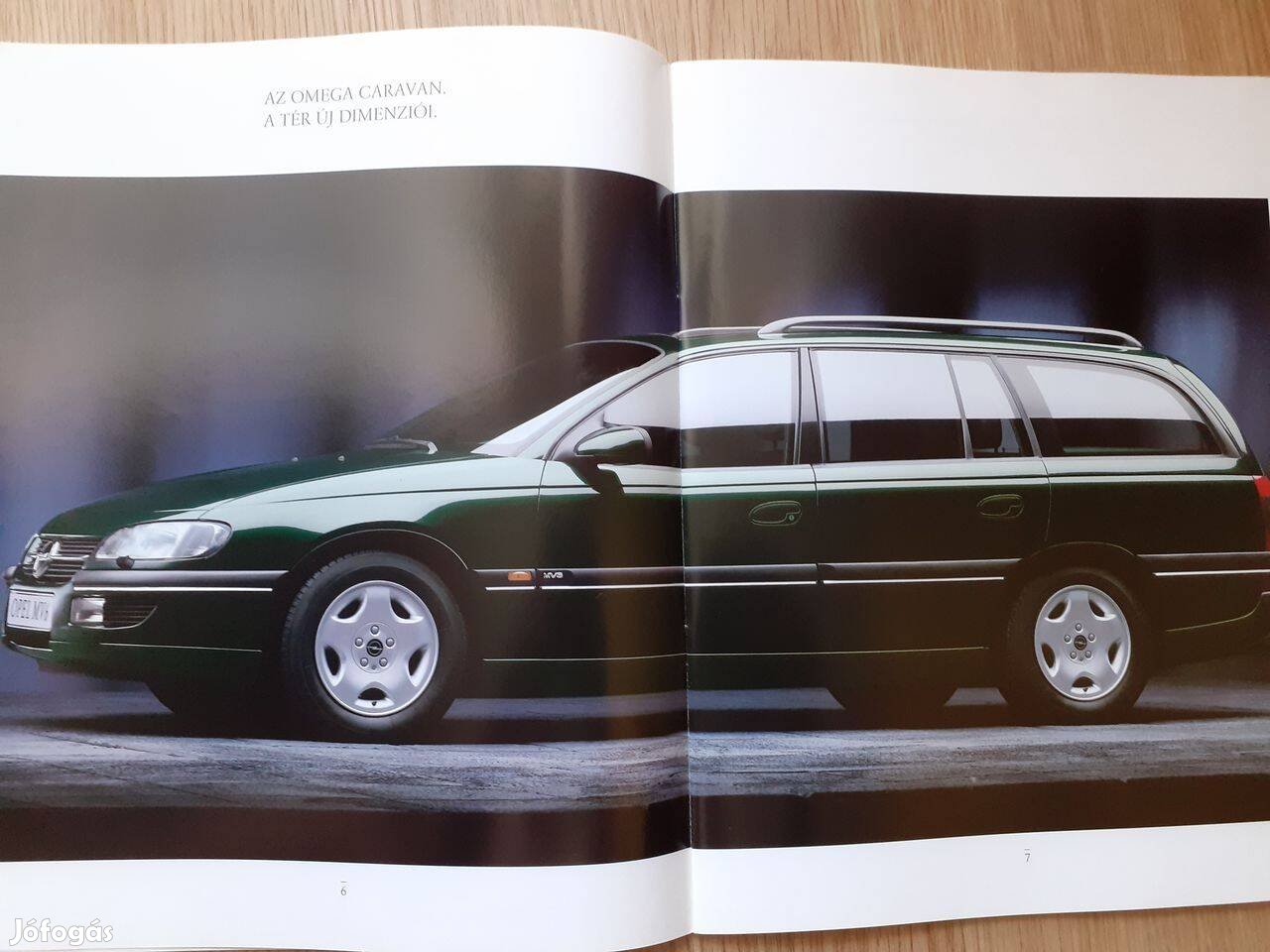 Opel Omega prospektus - 1997, magyar nyelvű