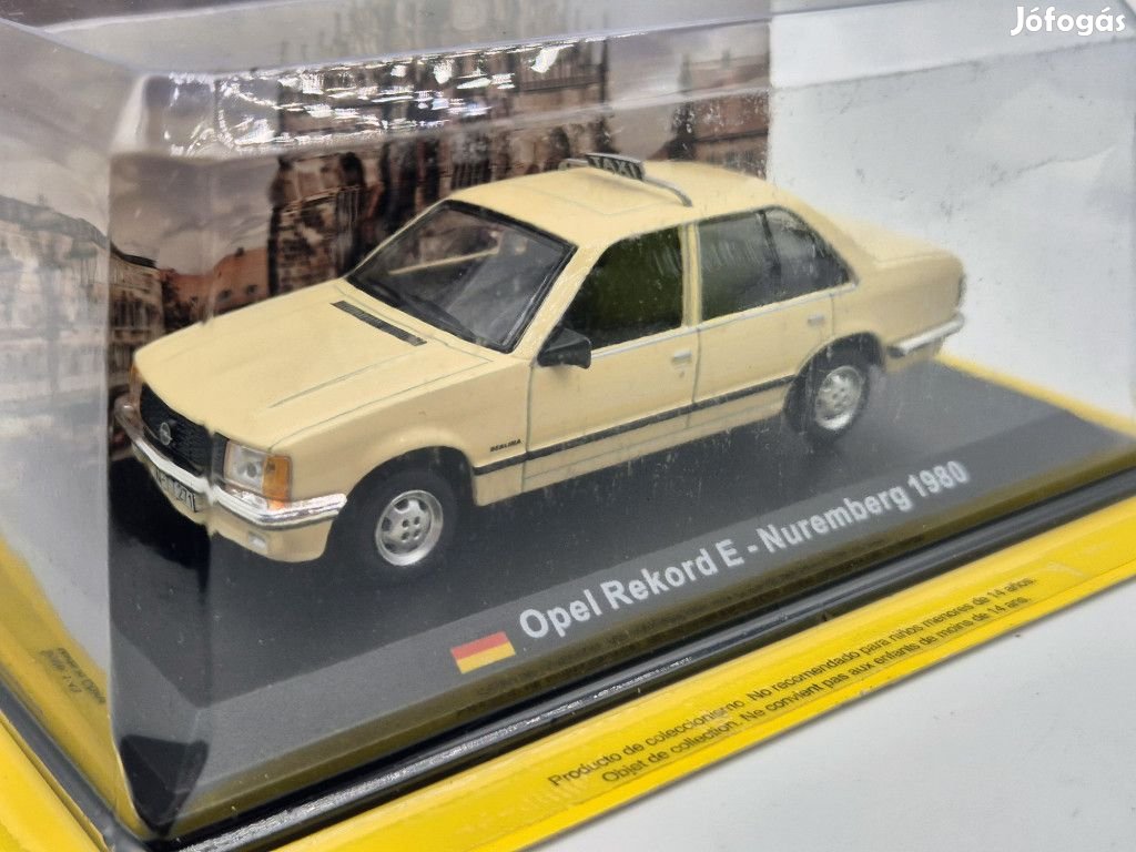Opel Rekord E Taxi Nuremberg (1980) - Edicola - 1:43