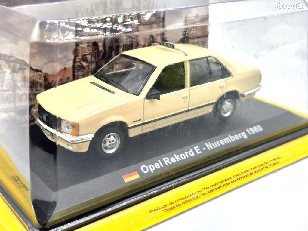 Opel Rekord E Taxi Nuremberg (1980) - Edicola - 1:43
