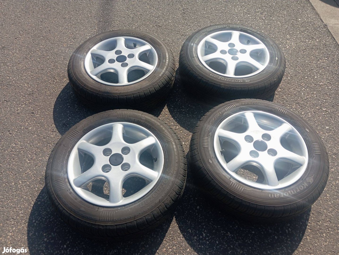 Opel Renault VW Skoda Seat Nissan 4x100 13-as Alufelnik 155/70R13