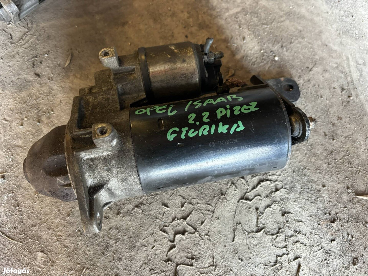 Opel Saab 2.2 önindító 