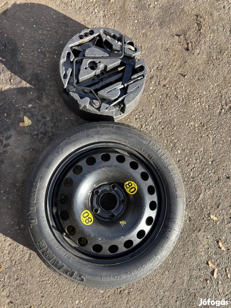 Opel Saab 5x110 16 mankókerék+emelő készlet.