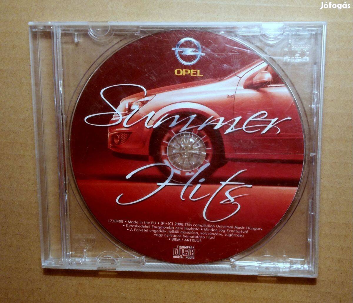 Opel Summer Hits (CD) 2008 (jogtiszta)