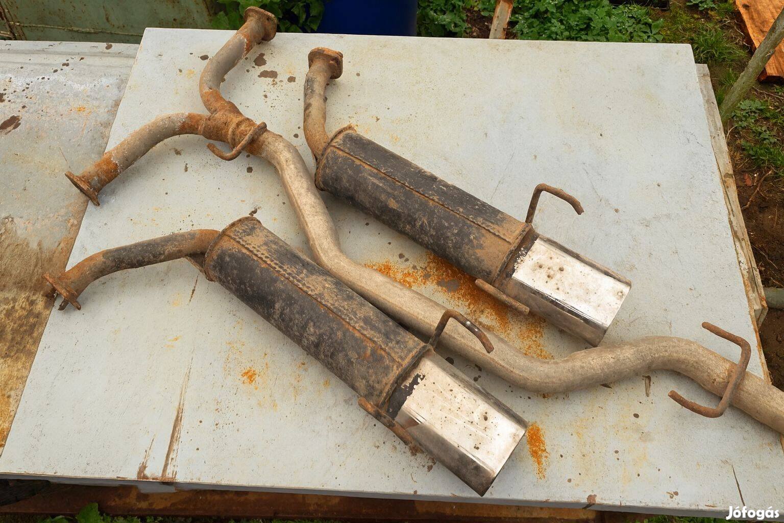 Opel Vectra C OPC kipufogó rendszer