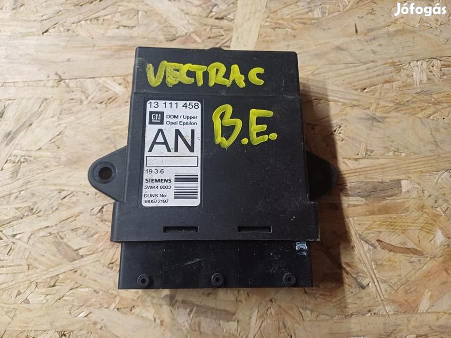 Opel Vectra C (2002-2009)  Bal Első Ajtó Vezérlő Elektronika