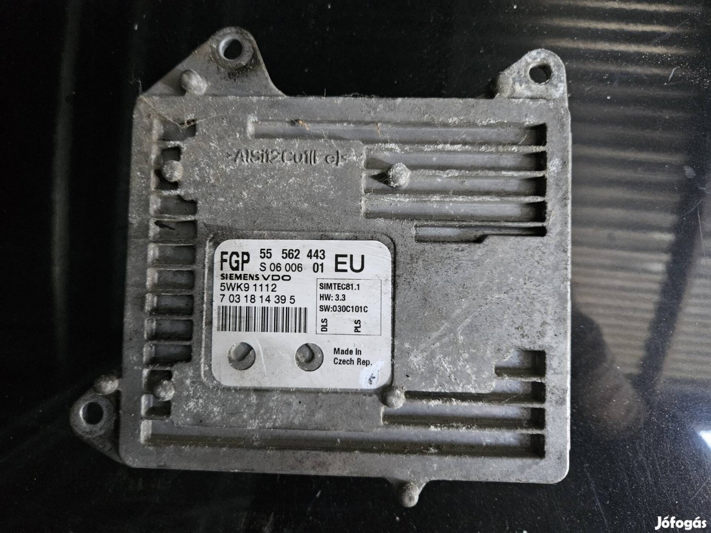 Opel Vectra C, Signum 2.2 z22yh motorvezérlő ecu 55562443