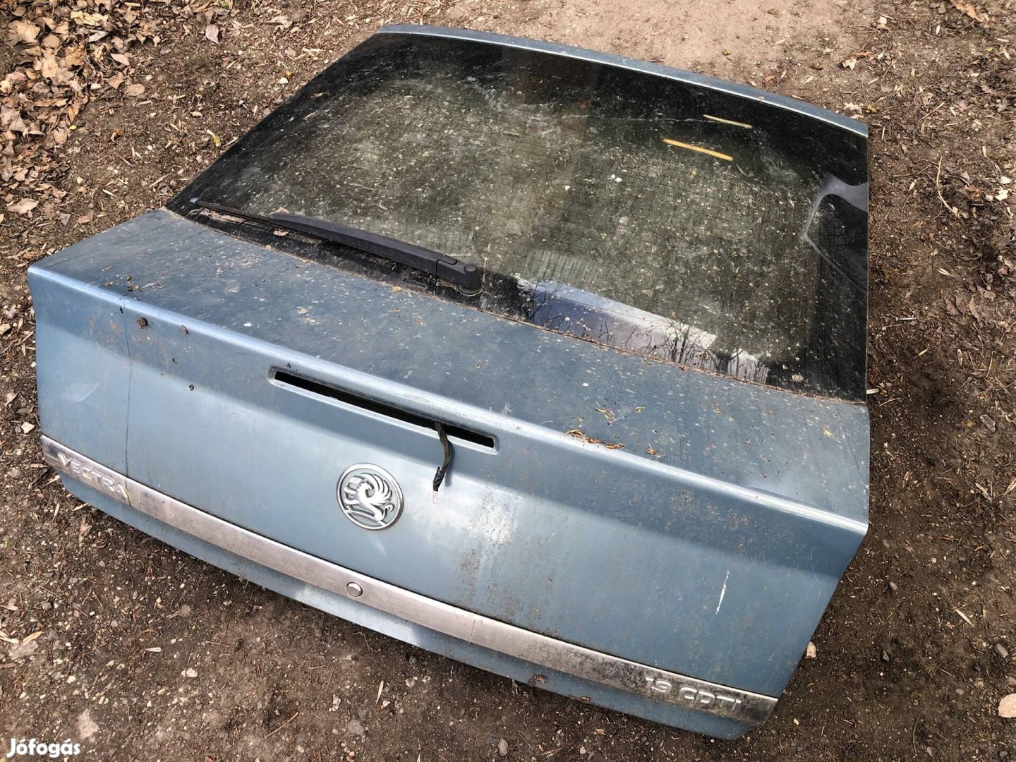 Opel Vectra C csomagtér ajtó zöldes kék 
