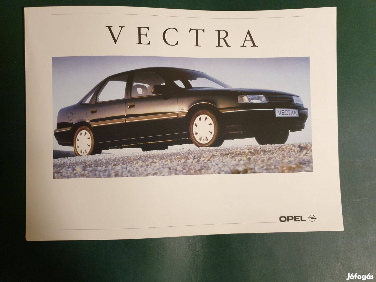 Opel Vectra GL prospektus -típuslap