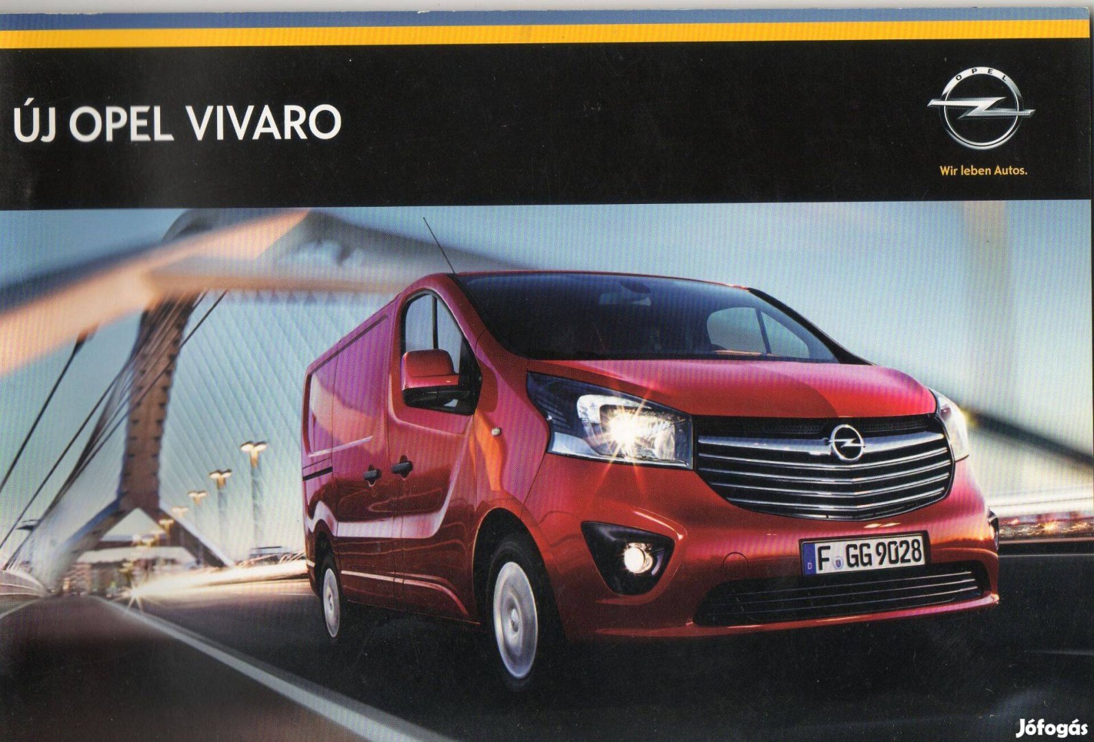 Opel Vivaro 2014 magyar prospektus brossúra
