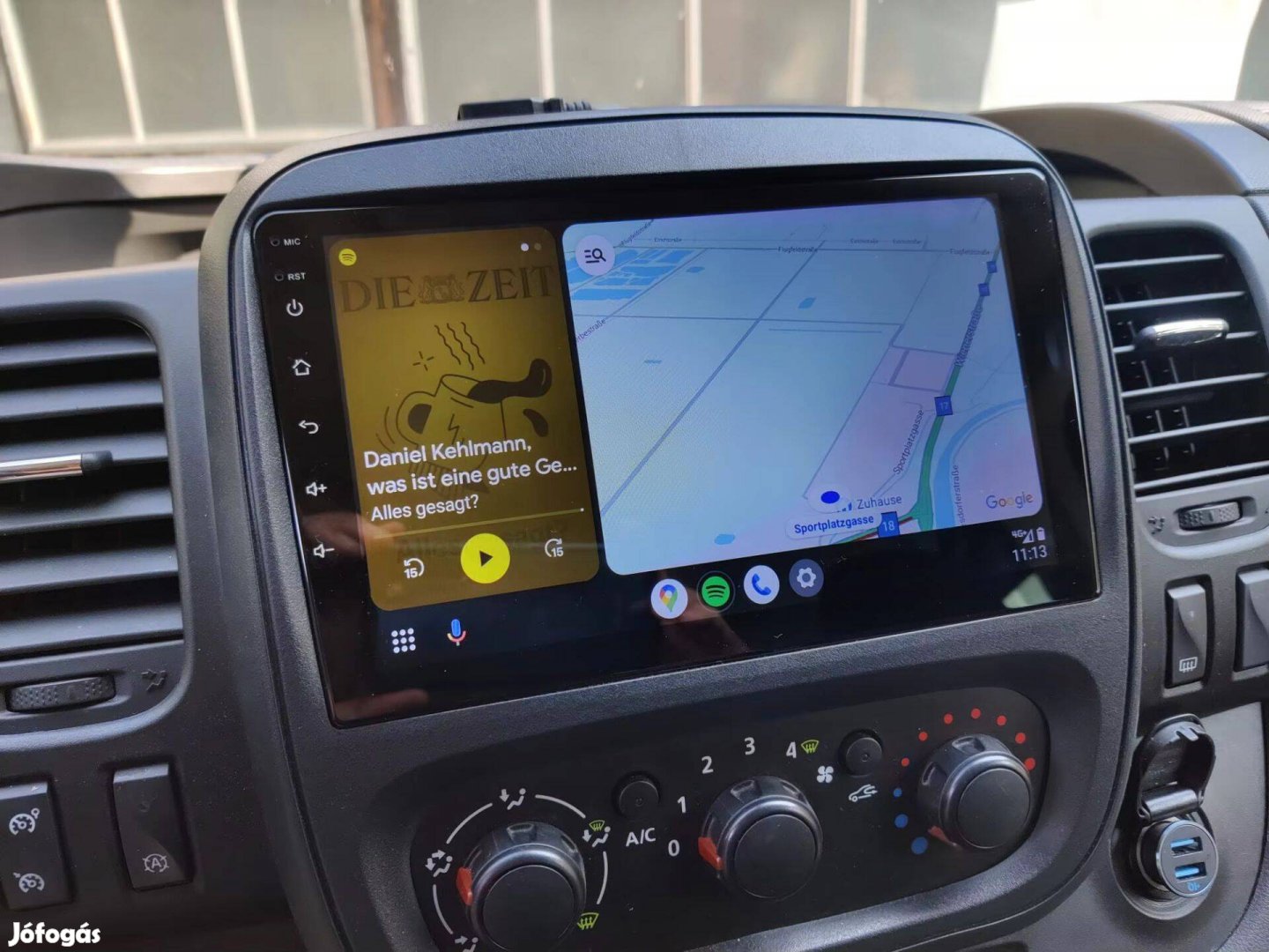 Opel Vivaro Android Kijelző Rádió Multimédia 2Din Navigáció Carplay