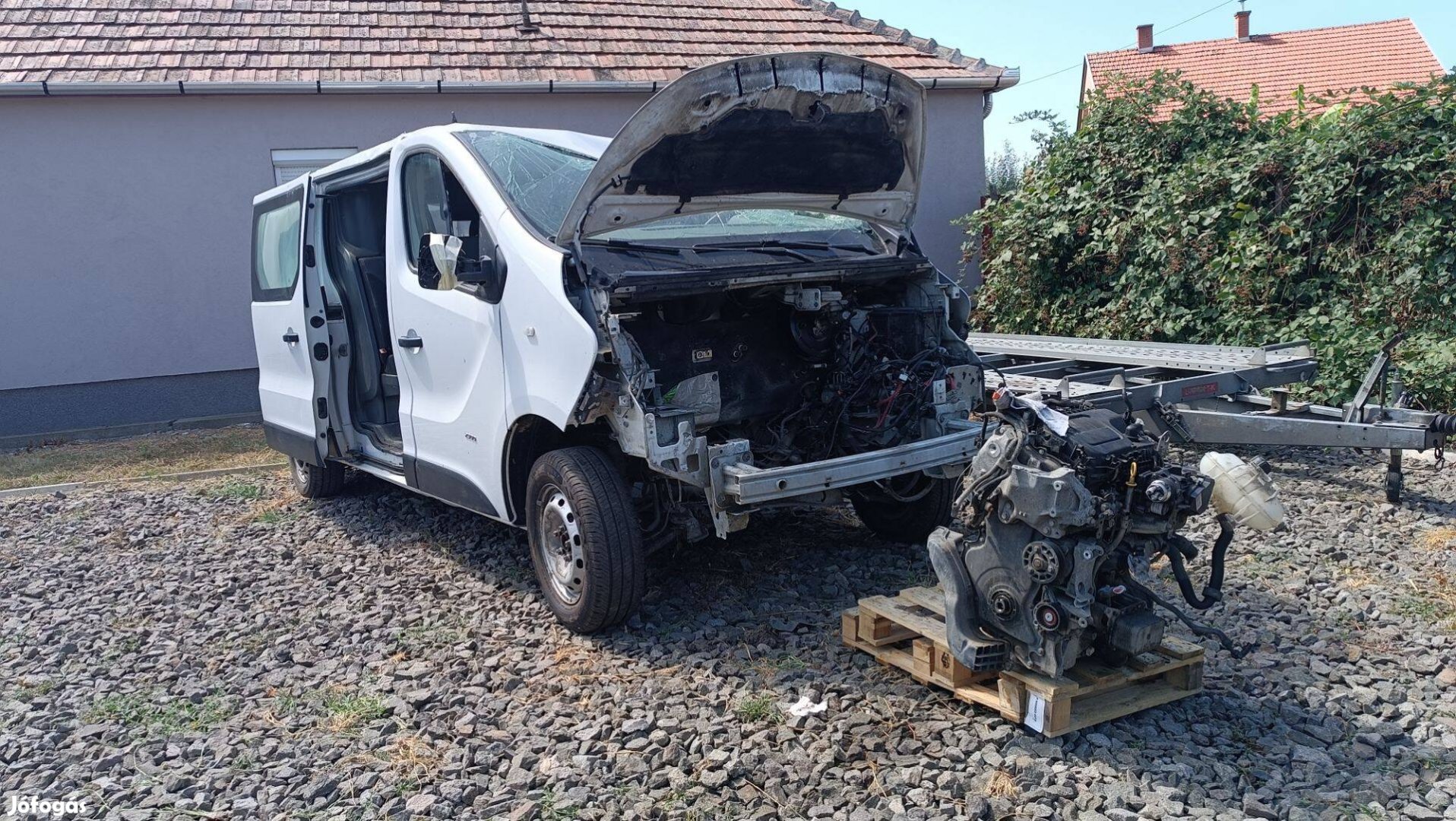 Opel Vivaro B , Renault Trafic 1.6dCi bontás