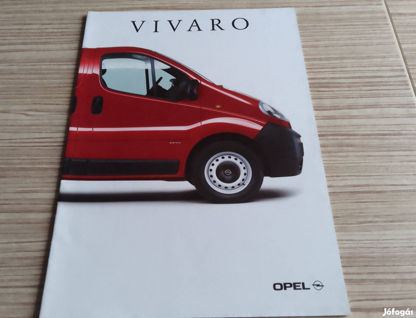 Opel Vivaro (2001) magyar nyelvű prospektus, katalógus.