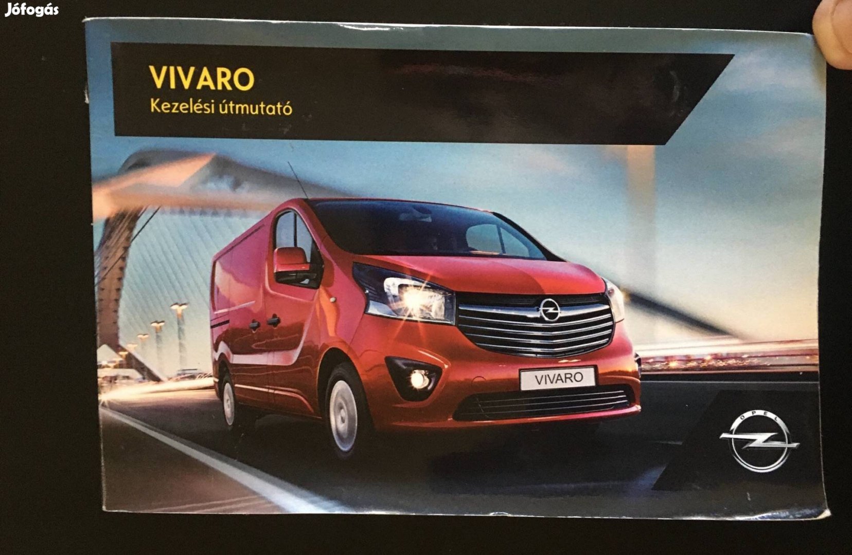 Opel Vivaro gyári eredeti új kezelési útmutató kézikönyv eladó