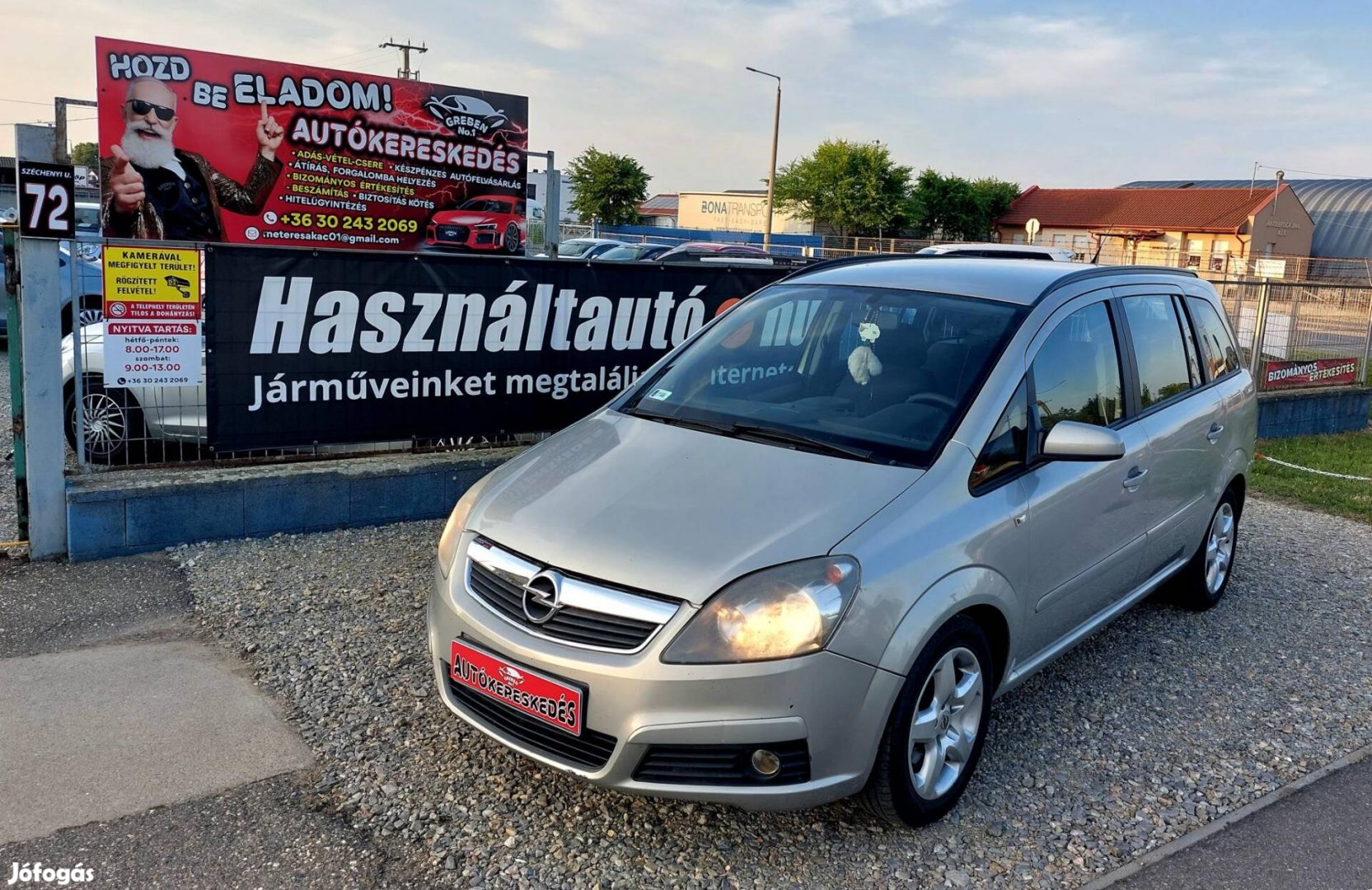 Opel Zafira 1.9 DTI Essentia Eredeti Magyar aut...