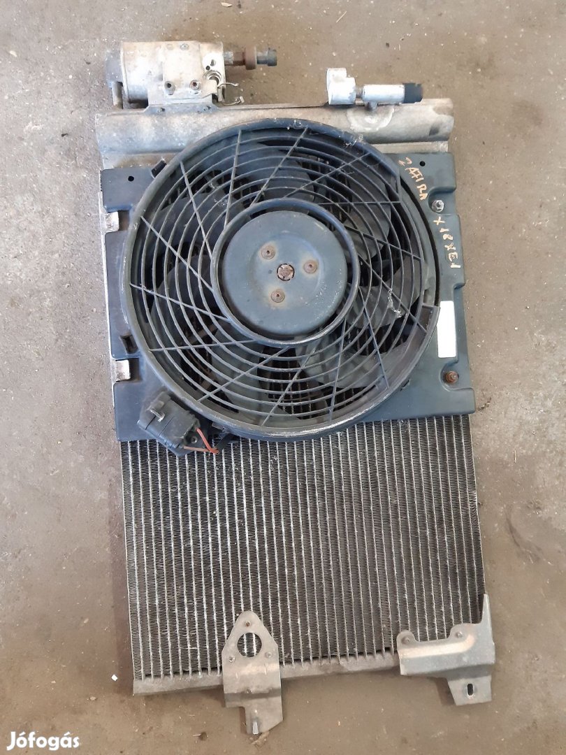 Opel Zafira A Klímahűtő Radiátor + Ventilátor