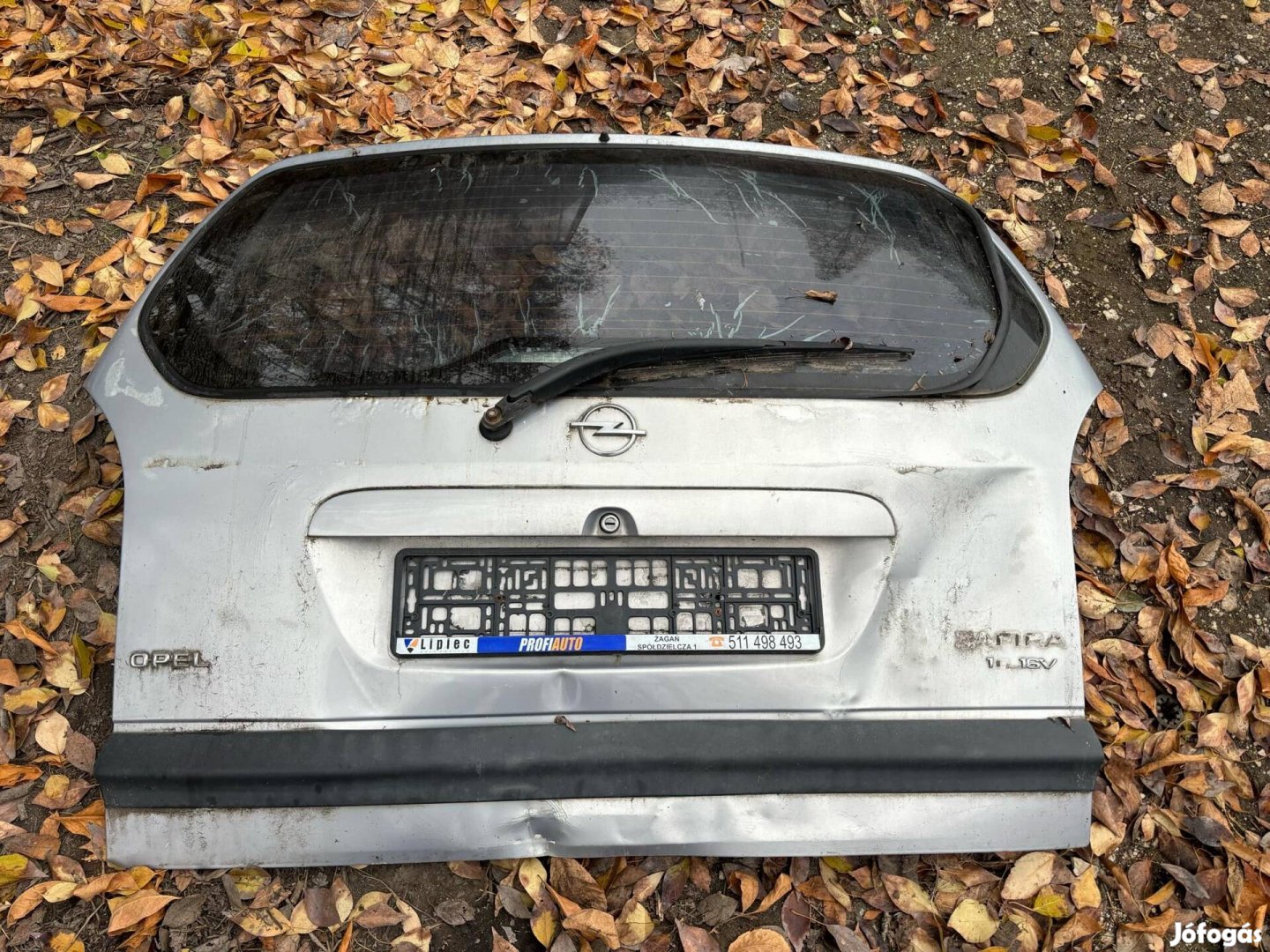 Opel Zafira A csomagtér ajtó üveg 