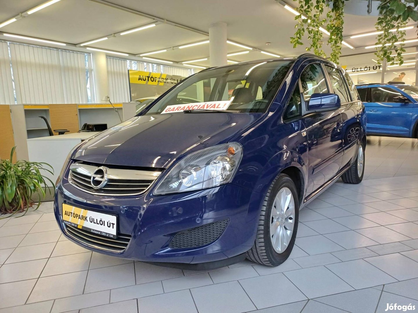 Opel Zafira B 1.8 Enjoy 1.Tulaj. Navigáció. Ülé...