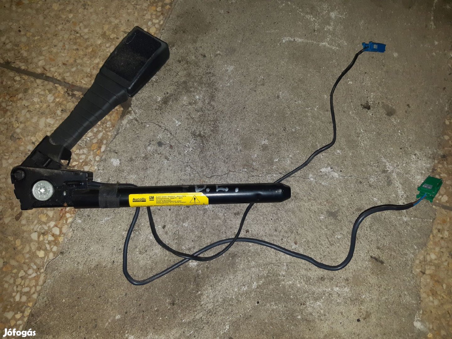 Opel Zafira B Bal Első Biztonsági Öv Csatlakozó Övfeszítő
