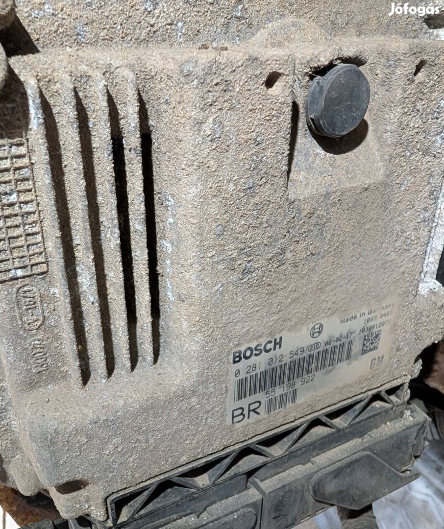 Opel Zafira B, Astra H 1.9CDTI Motorvezérlő  ECU 55 198 922 BR 