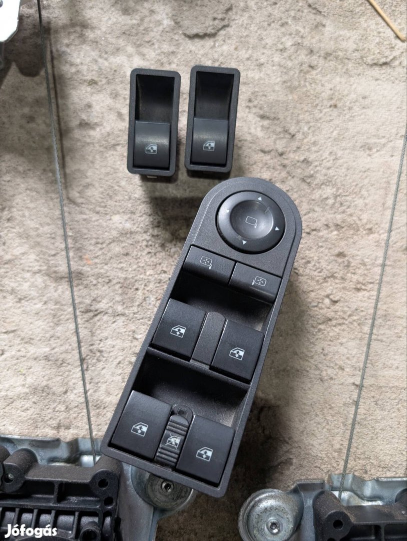 Opel Zafira B hátsó elektromos ablak szett 