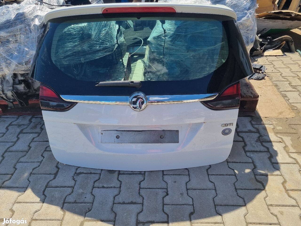 Opel Zafira C Csomagtérajtó Fehér 7150