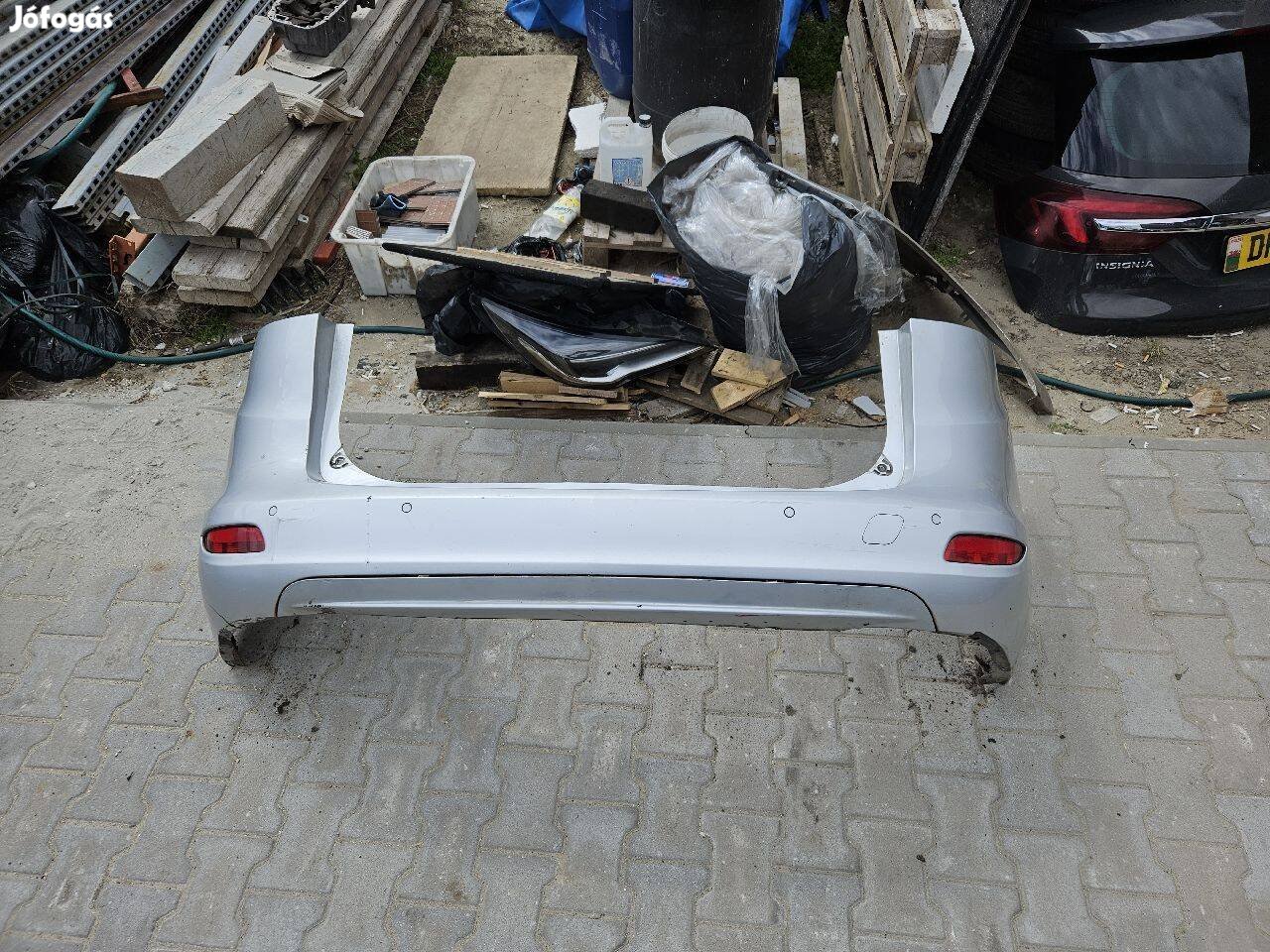 Opel Zafira C Hátsó Lökhárító 13300719 Ezüst 4 Radaros 5740