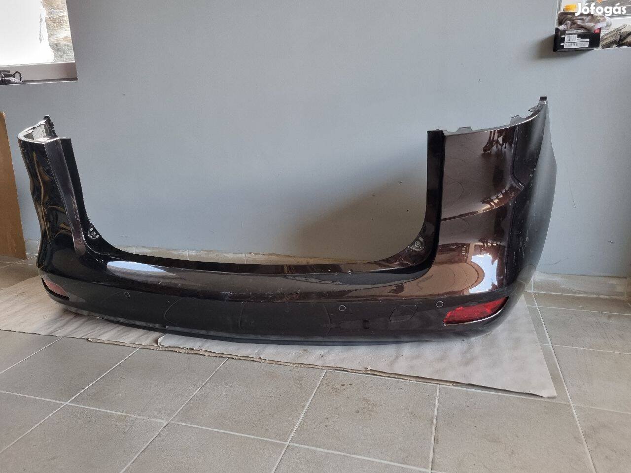 Opel Zafira C Hátsó Lökhárító 4 Radaros Sötét Mahagóni 10434