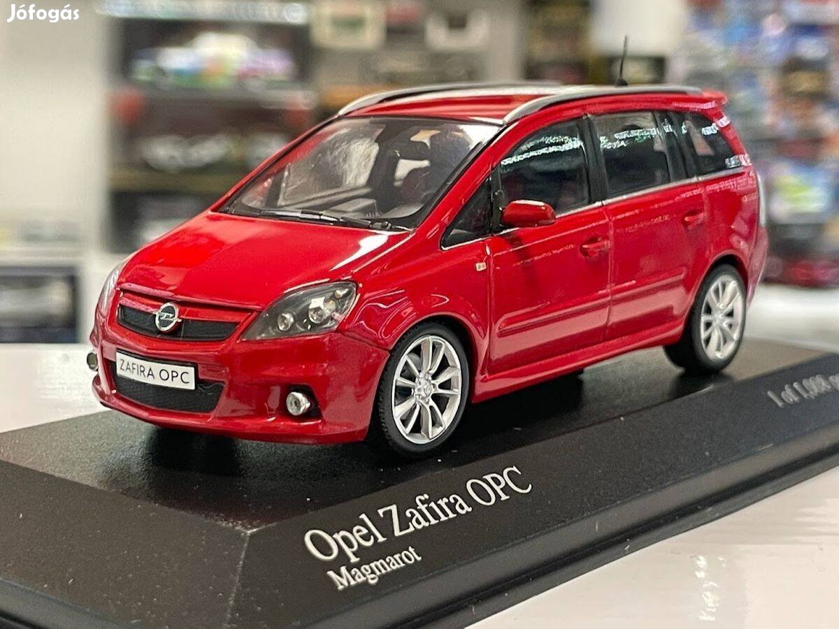 Opel Zafira OPC 2006 1:43 1/43 Minichamps Limited Ed. 1008!