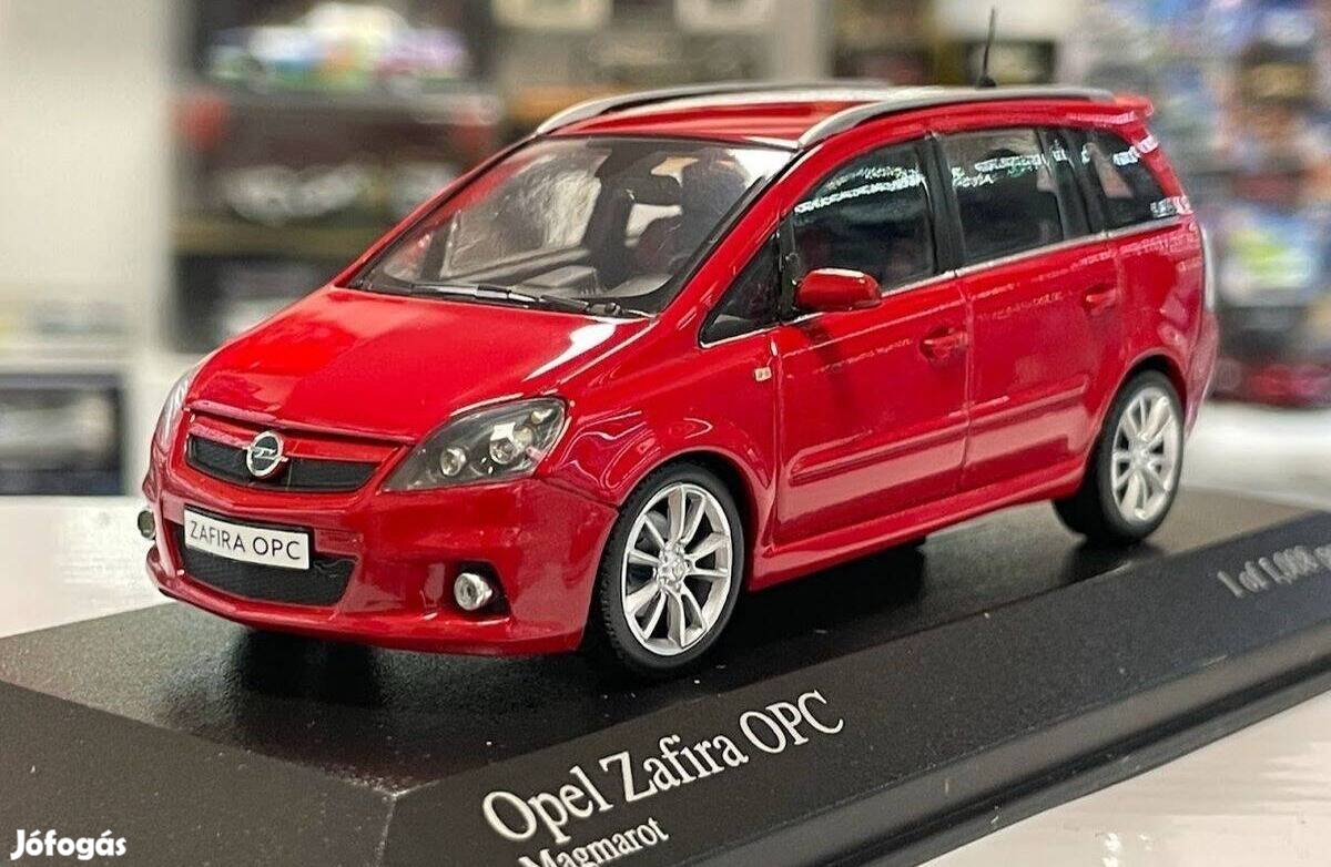 Opel Zafira OPC 2006 1:43 1/43 Minichamps Limited Ed. 1008!