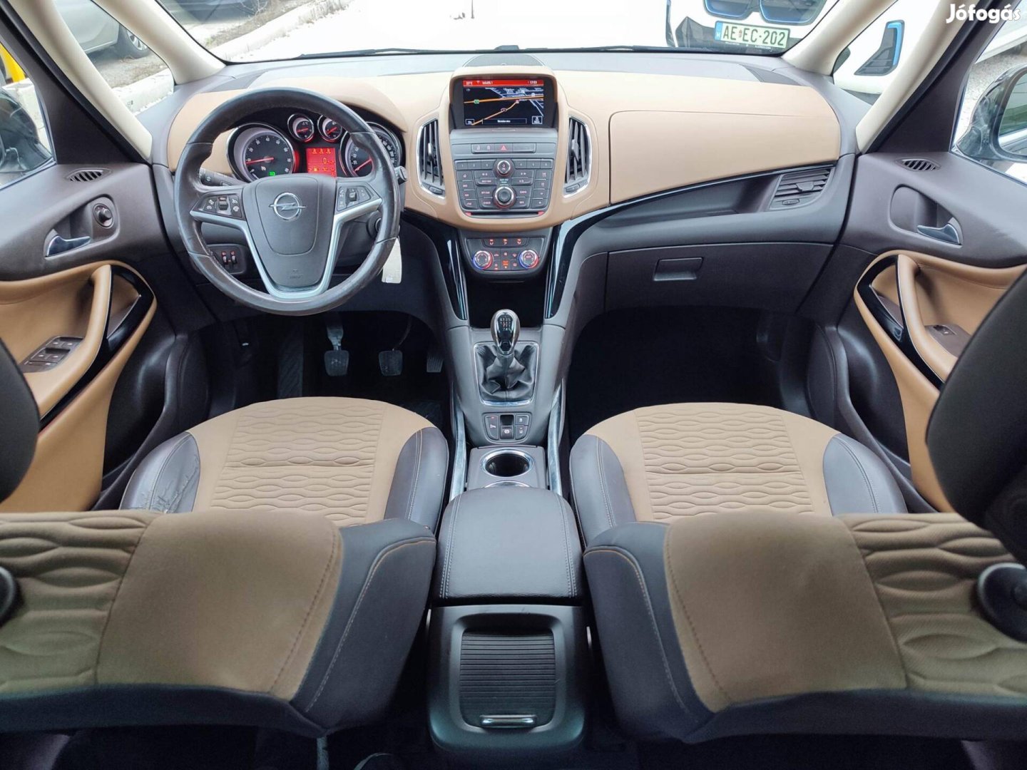 Opel Zafira Tourer 1.4 T Cosmo Szervizkönyv-Bőr...