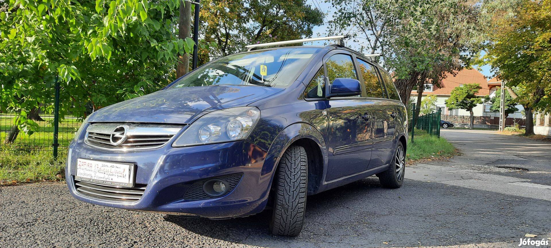 Opel, Zafira B, 1.7cdti, Isuzu motoros Diesel, vonóhorog, 7személyes