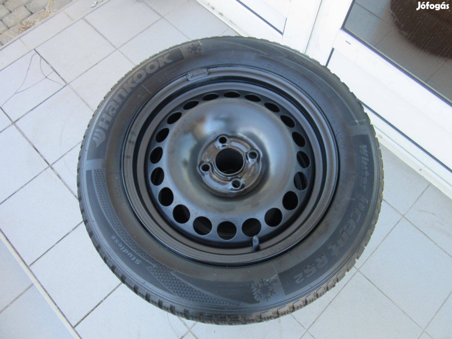 Opel acélfelni 185/65 R15 Hankook téli gumival eladó
