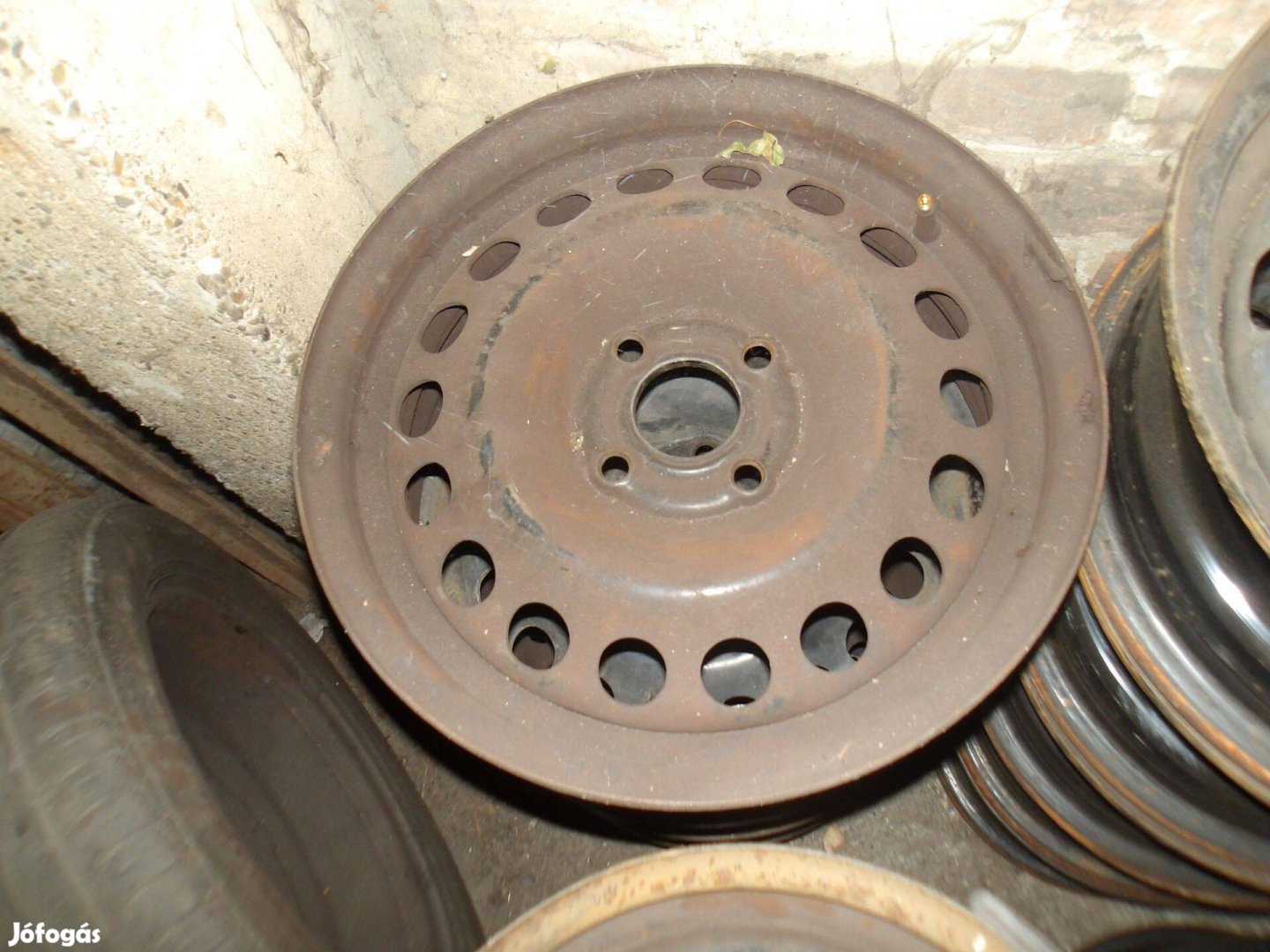 Opel acélfelni lemezfelni 15" 4db