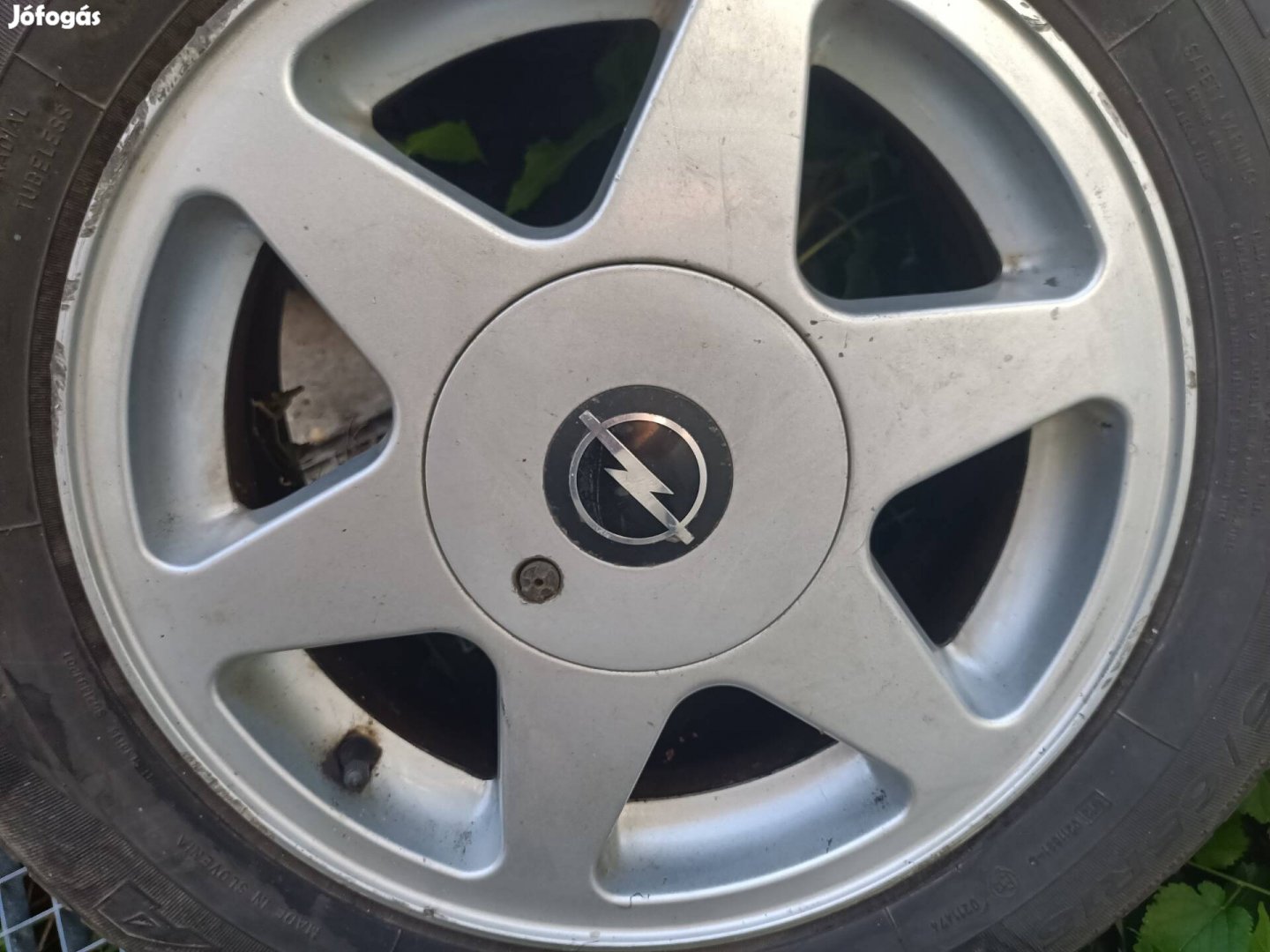 Opel alufelni 4db 15" gumiszereléssel 