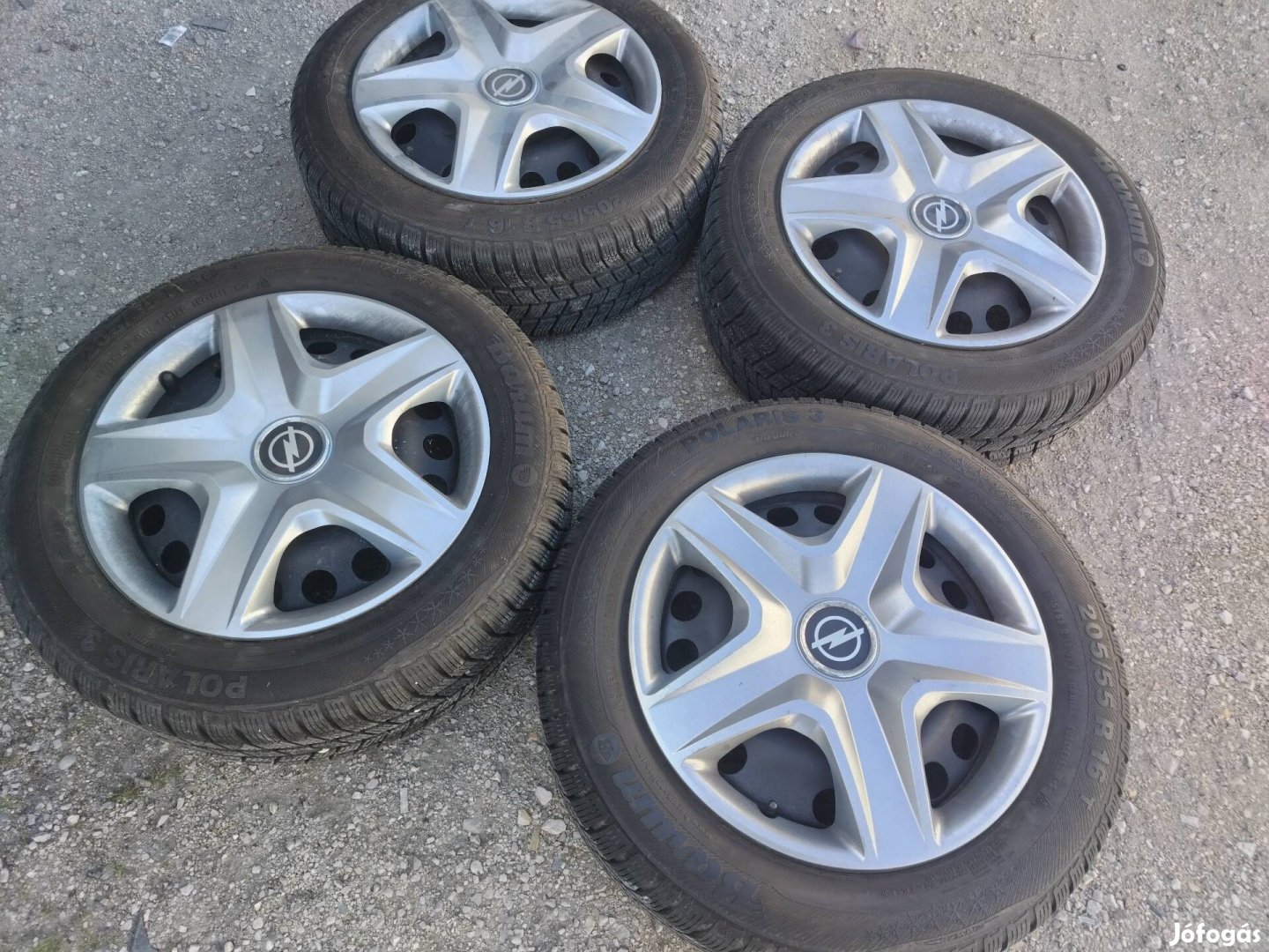 Opel astra H 4x100 16" téligumi szett 