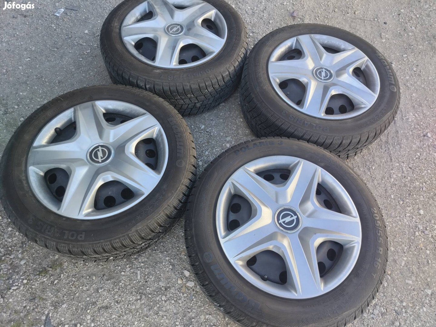 Opel astra H 4x100 16" télikerék szett