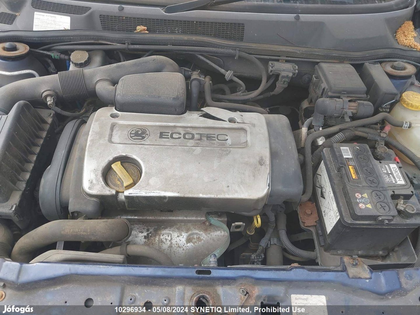 Opel astra g z16xe motor