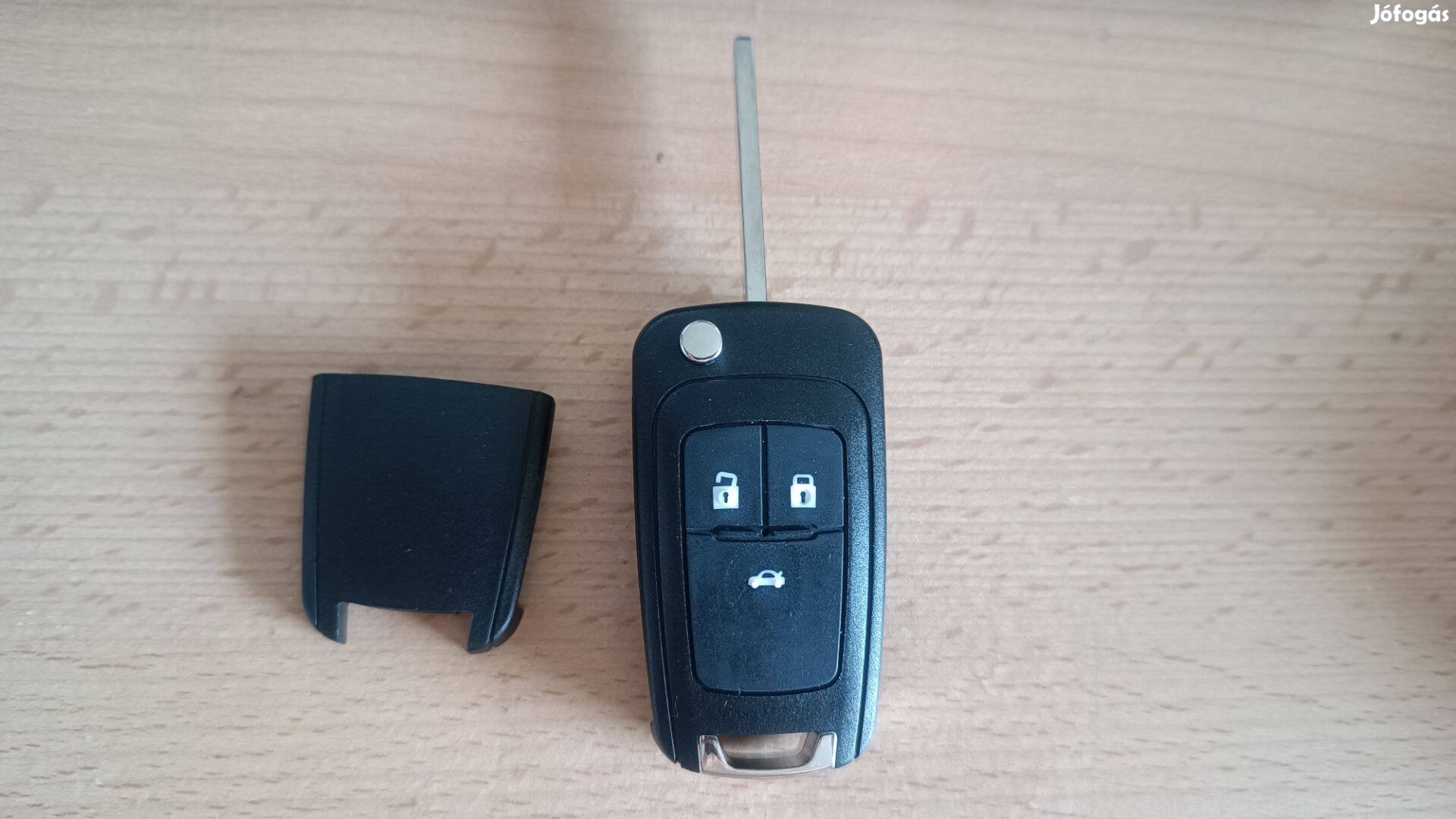 Opel bicskakulcshoz 3 gombos távirányító tok
