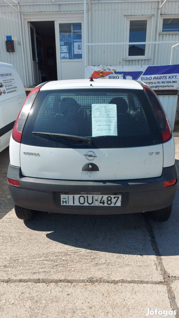 Opel corsa 1.7 d eladó