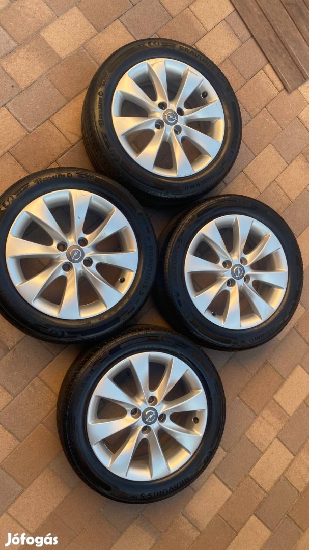 Opel corsa alufelni garnitúra eladó