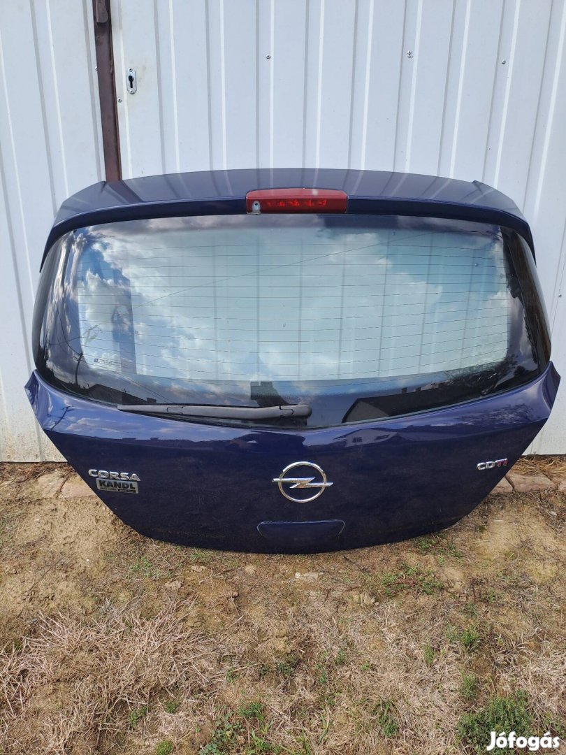 Opel corsa d csomagtérajtó 