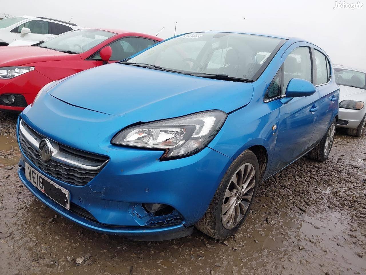 Opel corsa e kék bontott alkatrészei