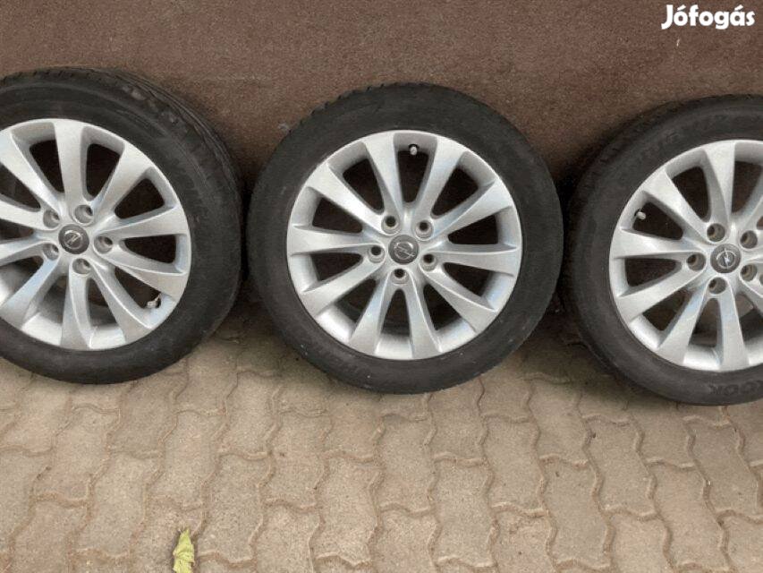 Opel csavartküllős alufelni, 5x115 mm, Insignia, Astra J, Zafira C aut